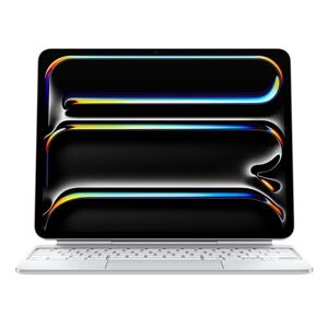 Clavier Apple Magic Keyboard pour iPad Pro 13" (M4) Blanc - Publicité