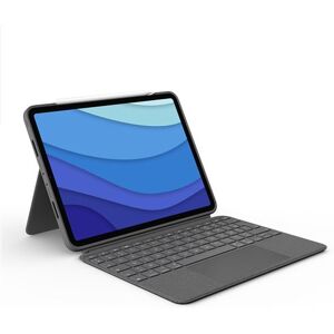 Etui clavier Logitech Combo Touch pour iPad Pro 11 pouces Bluetooth Gris - Publicité