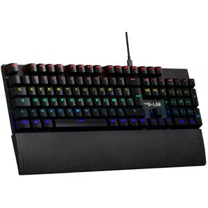 The G-LAB Keyz Carbon Ex - Noir/RGB/Filaire/Switch Tactile - Publicité