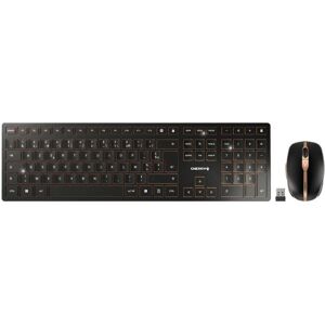 Pack clavier-souris CHERRY DW 9100 SLIM noir - Informatique Réseau > Ordinateur et tablette > Clavier - Souris - Publicité