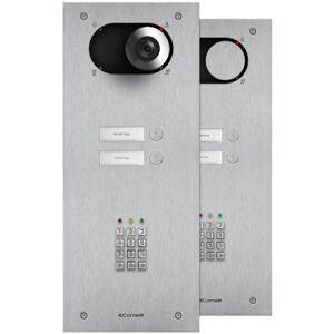 Comelit Façade Switch 2 Boutons, Clavier Électronique - Comelit Ix0102kp