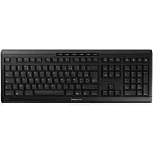 CHERRY Clavier STREAM KEYBOARD WIRELESS noir AZERTY (FR) - Publicité