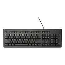 HP Classic Wired - clavier - Europe - noir brillant