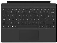 Microsoft Surface Pro Type Cover (M1725) - clavier - avec trackpad, accéléromètre - AZERTY - Français - noir