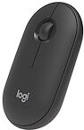 Logitech Pebble M350 - souris - Bluetooth, 2.4 GHz - graphite