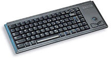 Cherry clavier miniature trackball 2 x PS/2 noir