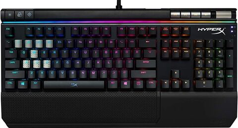 Refurbished: HyperX Alloy Elite RGB Cherry MX Red Mechanical Gaming Keyboard, A