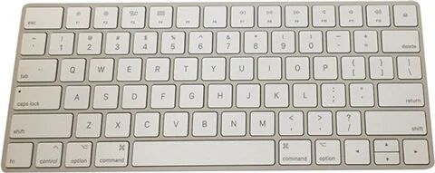 Refurbished: Apple Wireless Keyboard (A1644), B