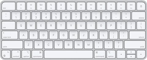 Refurbished: Apple Magic Keyboard (A2450) - Silver, C