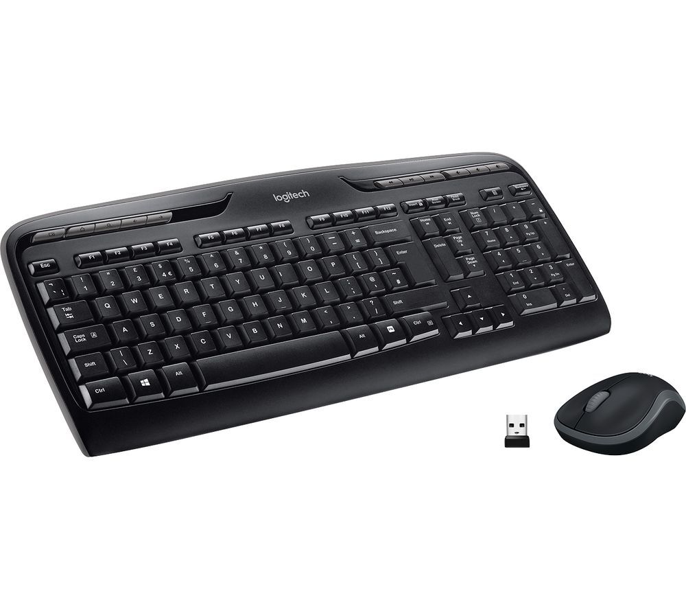 Logitech MK330 Wireless Keyboard &amp; Mouse Set