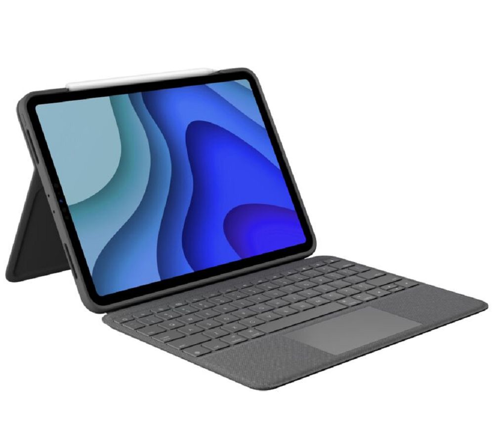 Logitech Touch iPad Pro 11" Keyboard Folio Case - Grey, Grey