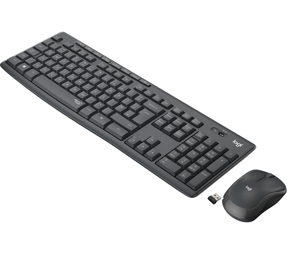 Logitech MK295 Silent Combo Wireless Keyboard &amp; Mouse Set