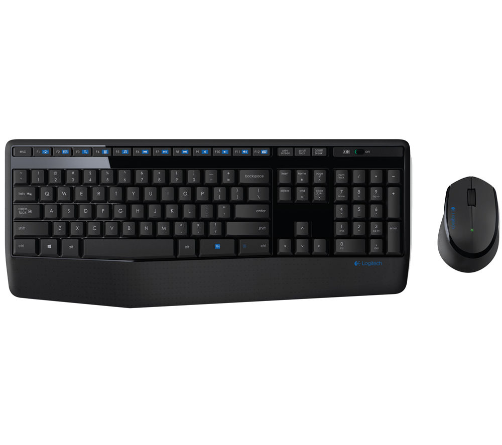 Logitech MK345 Wireless Keyboard &amp; Mouse Set
