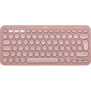 Logitech Pebble Keys 2 K380s tastiera RF senza fili + Bluetooth QWERTY Italiano Rosa