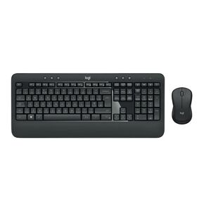 Logitech MK540 Advanced Combo Tastiera e Mouse Wireless per Windows, Ricevitore USB Unifying 2,4 GHz, Tasti di Scelta Rapida Multimediali, Durata Batteria di 3 Anni, per PC, Laptop