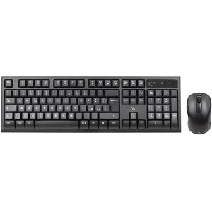 My Store CWC520G-892G tastiera Mouse incluso RF Wireless QWERTY Nero