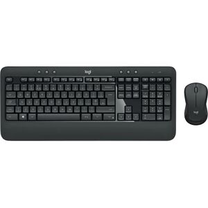 Logitech Advanced MK540 tastiera Mouse incluso USB QWERTZ Tedesco Nero, Bianco