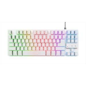 Trust Tastiera Gxt833w Thado Tkl-white