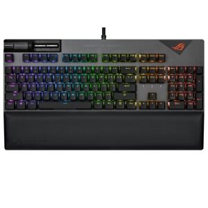 Asus ROG Strix Flare II tastiera USB AZERTY Francese Nero, Grigio (90MP02D6-BKFA00)