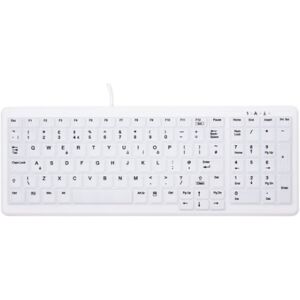 CHERRY AK-C7000 tastiera USB QWERTY Inglese UK Bianco (AK-C7000F-UVS-W/UK)