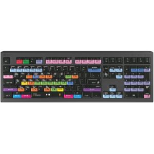 Logickeyboard LKB-FLS-A2M-DE tastiera USB QWERTZ Tedesco Nero (LKB-FLS-A2M-DE)