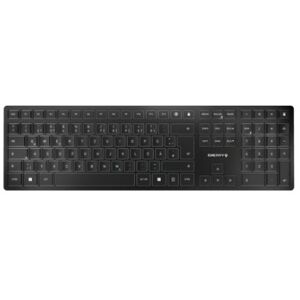 CHERRY KW 9100 SLIM tastiera RF senza fili + Bluetooth QWERTZ Tedesco Nero (JK-9100DE-2)