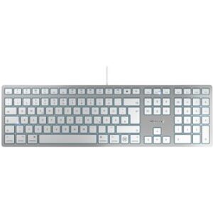 CHERRY KC 6000C FOR MAC tastiera USB QWERTZ Tedesco Argento (JK-1620DE-1)