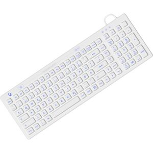 KeySonic KSK-6031INEL tastiera USB QWERTZ Tedesco Bianco (60886)
