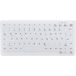 CHERRY AK-C4110 tastiera RF Wireless QWERTZ Tedesco Bianco (AK-C4110F-FU1-W/GE)