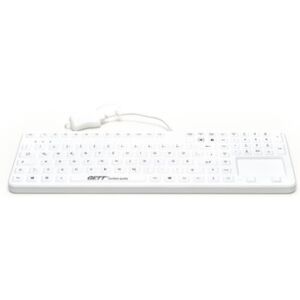 GETT Cleantype Prime Touch+ tastiera USB Svizzere Bianco (KG26238)