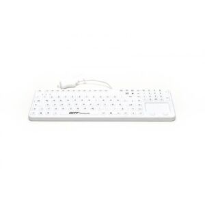 GETT CleanType Prime Touch+ tastiera USB Tedesco Bianco (KG26236)
