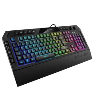 Sharkoon Skiller SGK5 tastiera USB QWERTZ Tedesco Nero (4044951020461)