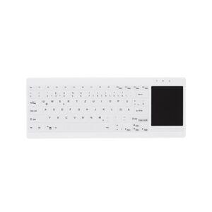 Active Key AK-C4412F tastiera USB QWERTZ Tedesco Bianco (AK-C4412F-GUS-W/GE)