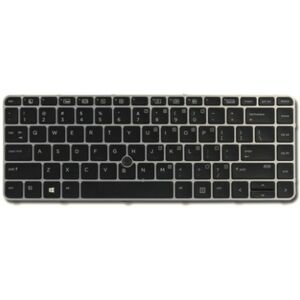 HP Backlit keyboard assembly (United Kingdom) Tastiera (836308-031)