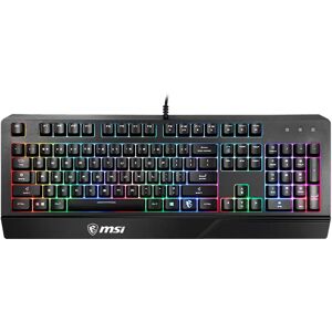 MSI VIGOR GK20 tastiera USB QWERTY Italiano Nero