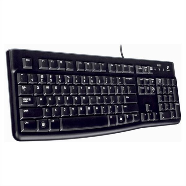 logitech keyboard k120-nero