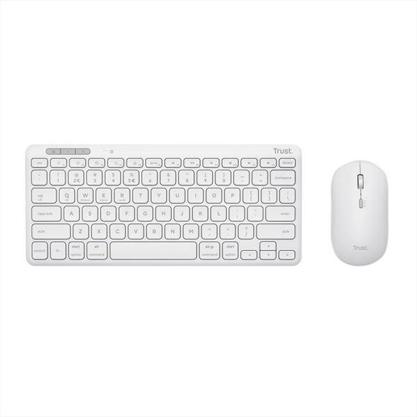 trust lyra wl keyboard & mouse-white