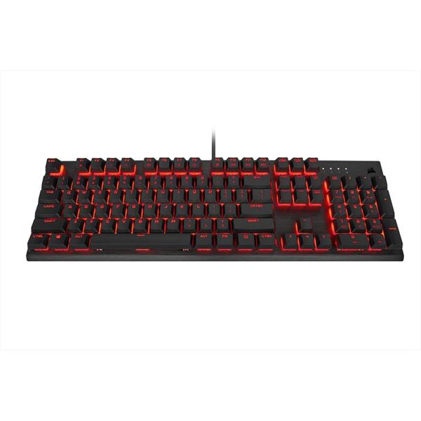 corsair tastiera gaming k60 pro-nero/rosso