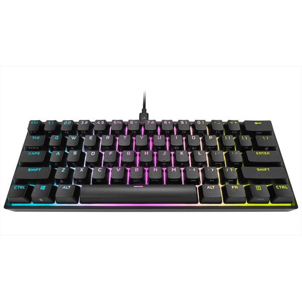 corsair tastiera k65 rgb mini-nero