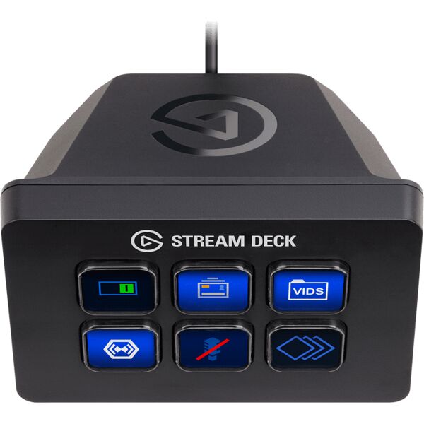 elgato 10gai9901 tastiera usb colore nero - stream deck mini 10gai9901