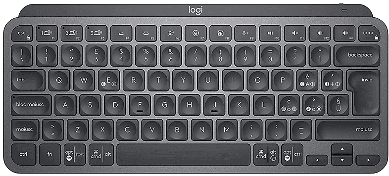 Logitech TASTIERA  MX KEYS MINI GRAPHITE