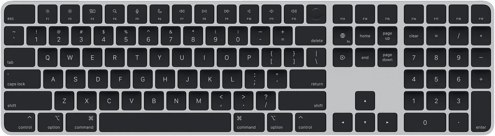 Apple Tastiera magic keyboard us en glish-id tast.numerico nero