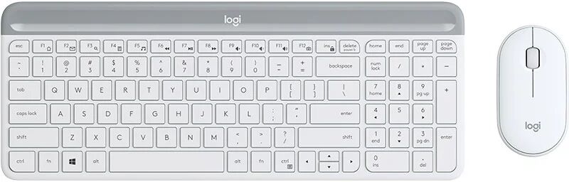 Logitech MK470 Kit Mouse e Tastiera, Layout Italiano Qwerty