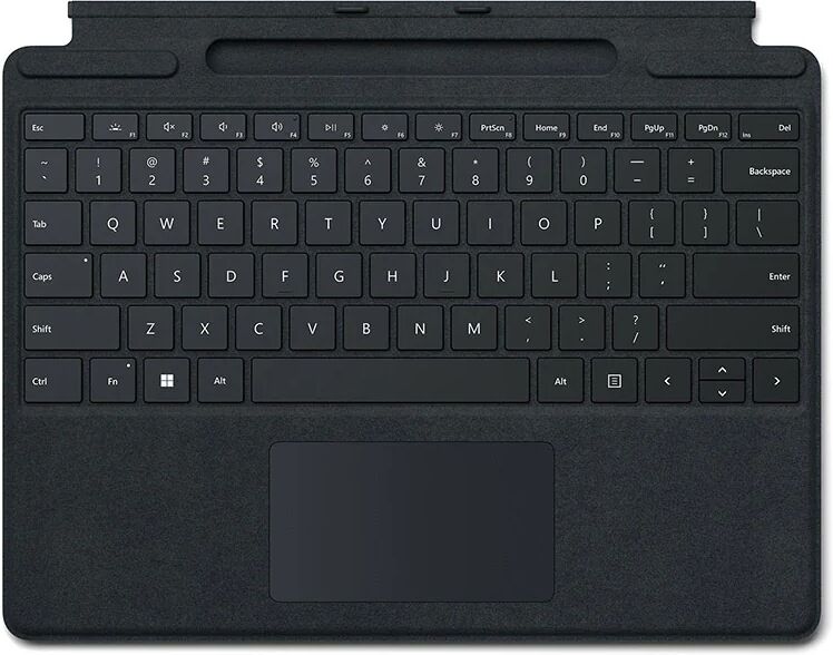 Surface Pro X Signature Keyboard with Slim Pen Bundle Nero Microsoft Cover port QWERTY Italiano