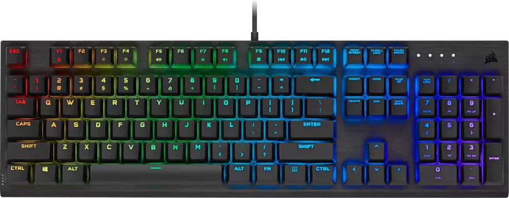 Corsair K60 RGB PRO tastiera USB QWERTY Italiano Nero