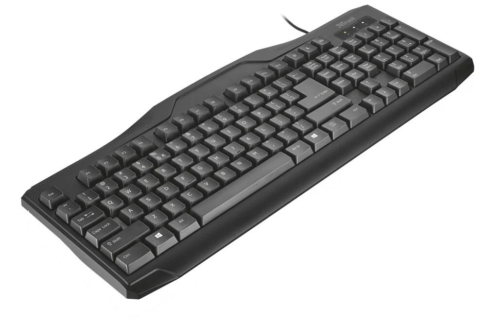 Trust Classicline tastiera Mouse incluso USB QWERTY Italiano Nero