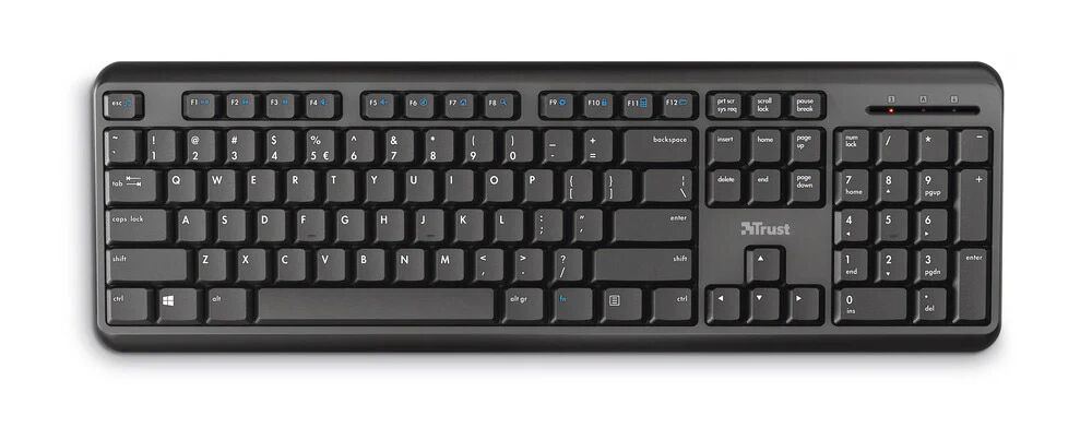 Trust Ody tastiera RF Wireless QWERTY Italiano Nero