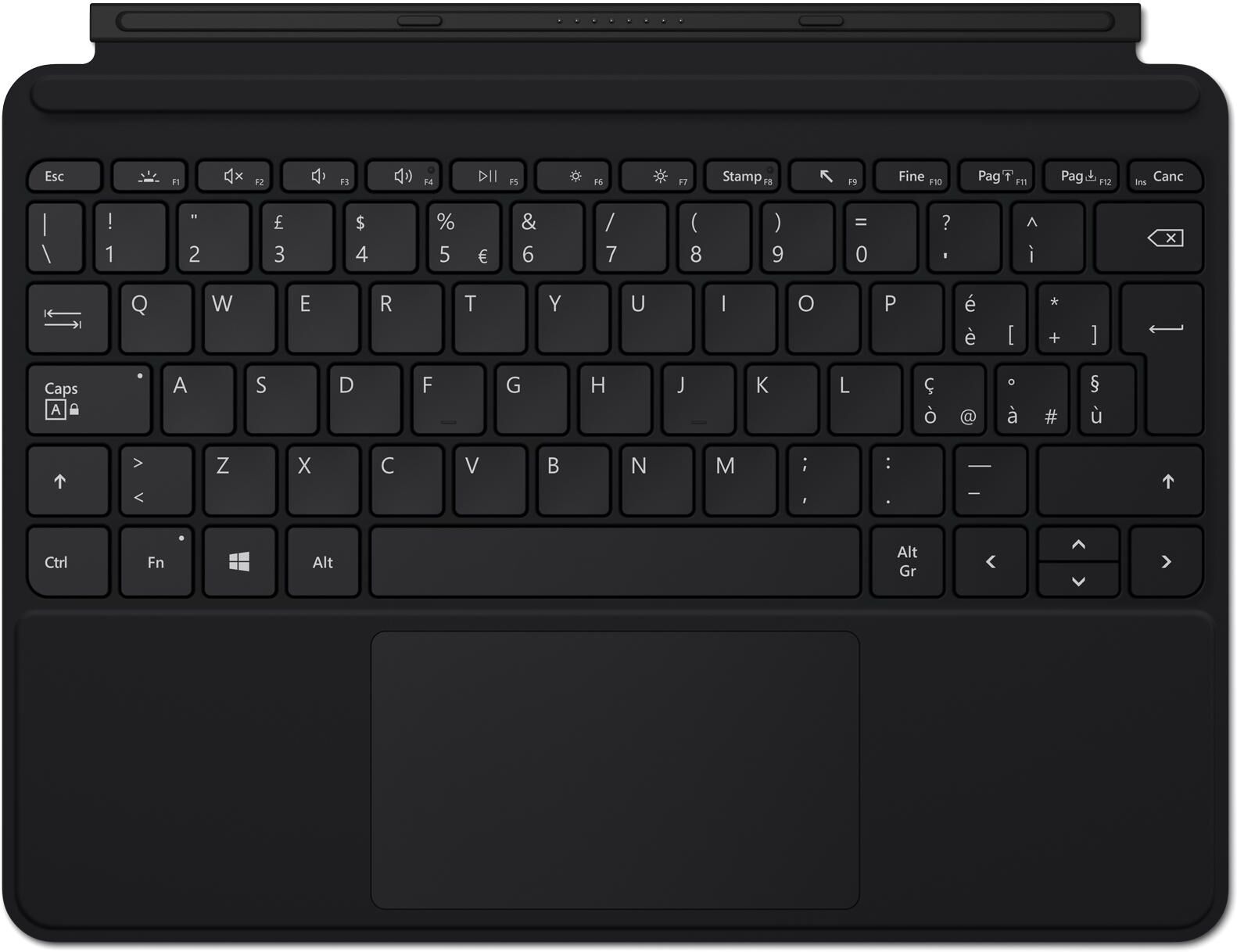 Microsoft Surface Cover con tasti Go Nero