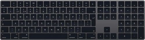 Apple Magic Keyboard 2017 con tastierino numerico   grigio siderale   UK