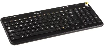 Logitech Tastiera Nero Wireless , QWERTY (UK) Compatta, 920-003082